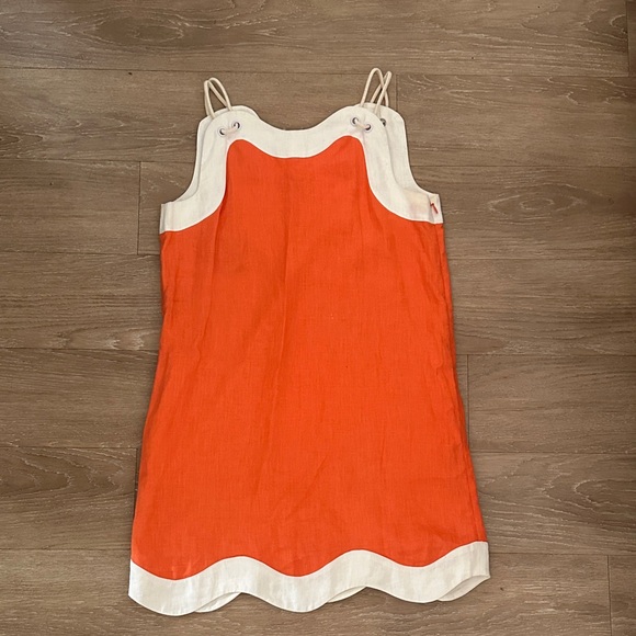 STAUD Renata Linen Sundress - Picture 1 of 3